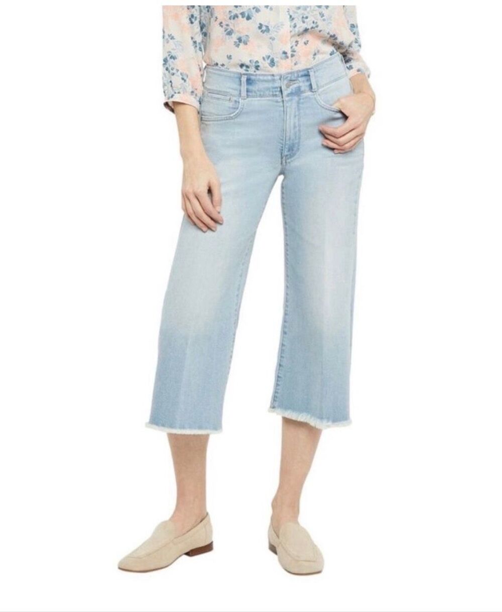 NYDJ not your daughters jeans wide leg dunes size 6